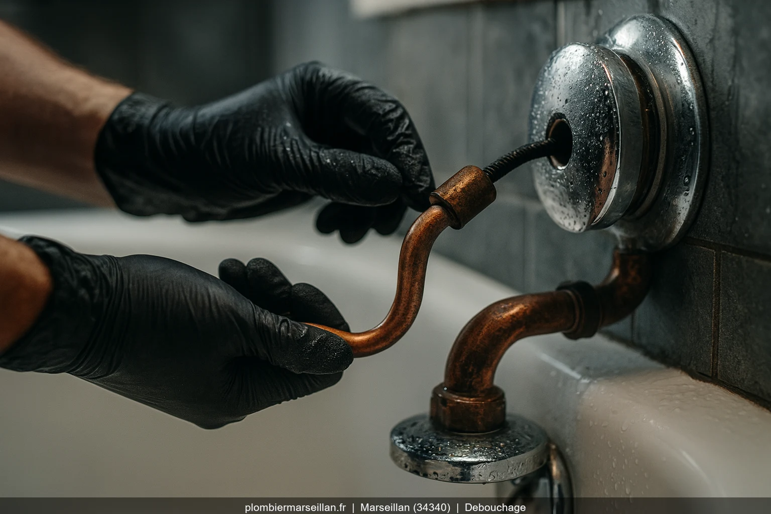 Debouchage canalisation avec machine Rems Cobra a Marseillan (34340)